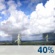 Tuesday: A 40 percent chance of showers and thunderstorms, mainly after 1pm. Mostly sunny, with a high near 89. Southwest wind 5 to 10 mph, with gusts as high as 15 mph. Tuesday: A 40 percent chance of showers and thunderstorms, mainly after 1pm. Mostly sunny, with a high near 89. Southwest wind 5 to 10 mph, with gusts as high as 15 mph.